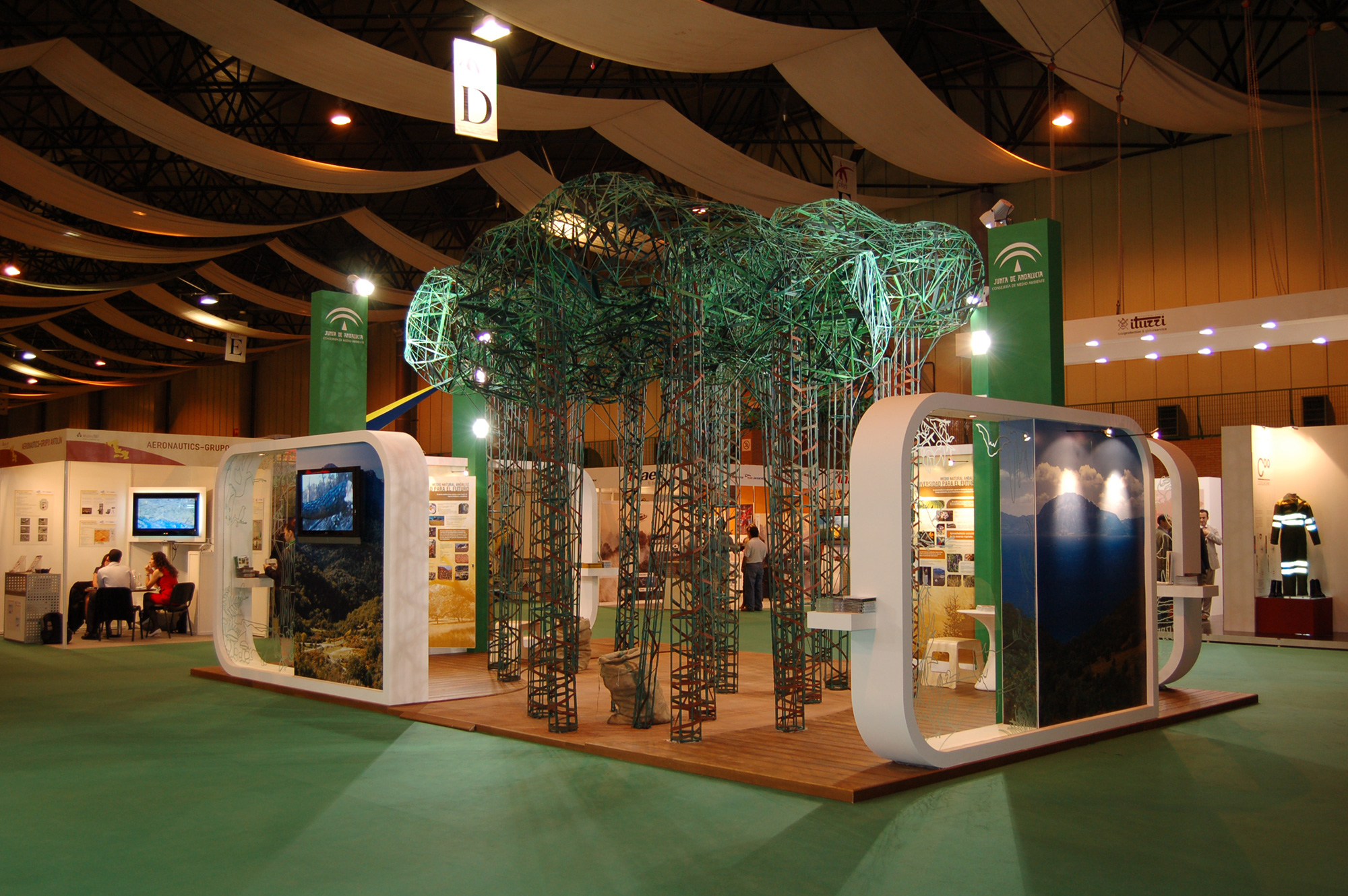Stand Consejería Medioambiente Junta de Andalucía